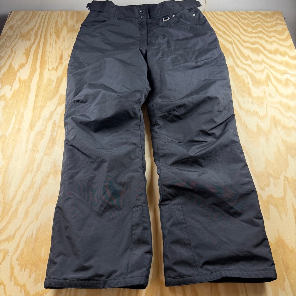 Slalom Mens Black Insulated Snow Pants XL Winter Ski Snowboard 960F9SLW02